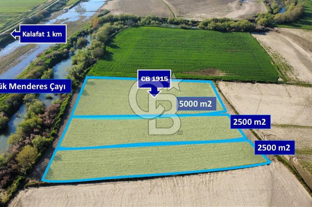 ÇANAKKALE MERKEZ KALAFAT KÖYÜNDE SATILIK 5.000 m2 ARAZİ