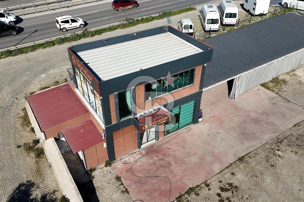 KÖRFEZ MERKEZİ KONUM E-5 CEPHELİ KİRALIK TİCARİ İŞYERİ VE ARSASI