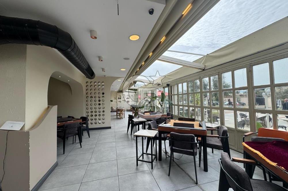 ALİAĞA ZEYTİNLİ PARK CAFELER SOKAĞINDA DEVREN KİRALIK CAFE