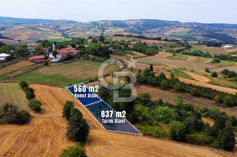 CB AKADEMİ AMBARCI KÖY İÇİ KONUT İMARLI SATILIK 1397 M2 ARSA