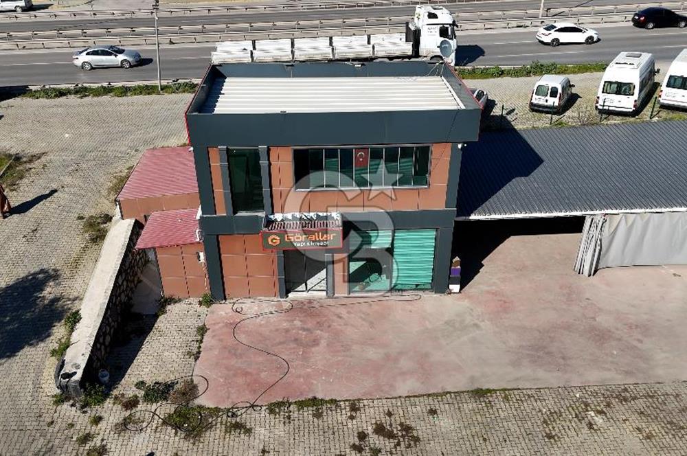 KÖRFEZ MERKEZİ KONUM E-5 CEPHELİ KİRALIK TİCARİ İŞYERİ VE ARSASI