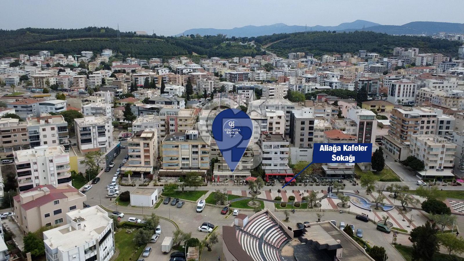 ALİAĞA ZEYTİNLİ PARK CAFELER SOKAĞINDA DEVREN KİRALIK CAFE