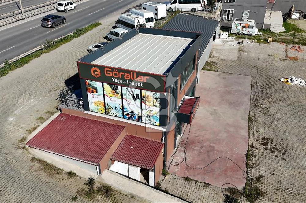 KÖRFEZ MERKEZİ KONUM E-5 CEPHELİ KİRALIK TİCARİ İŞYERİ VE ARSASI