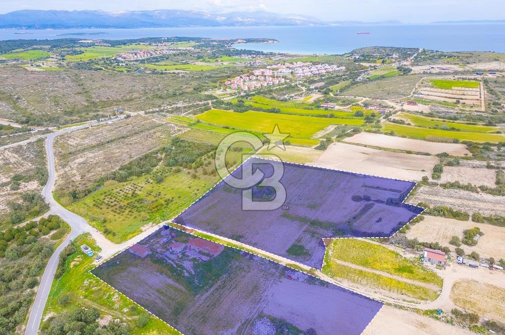 Çeşme Altınkum'da Deniz Manzaralı Tarla