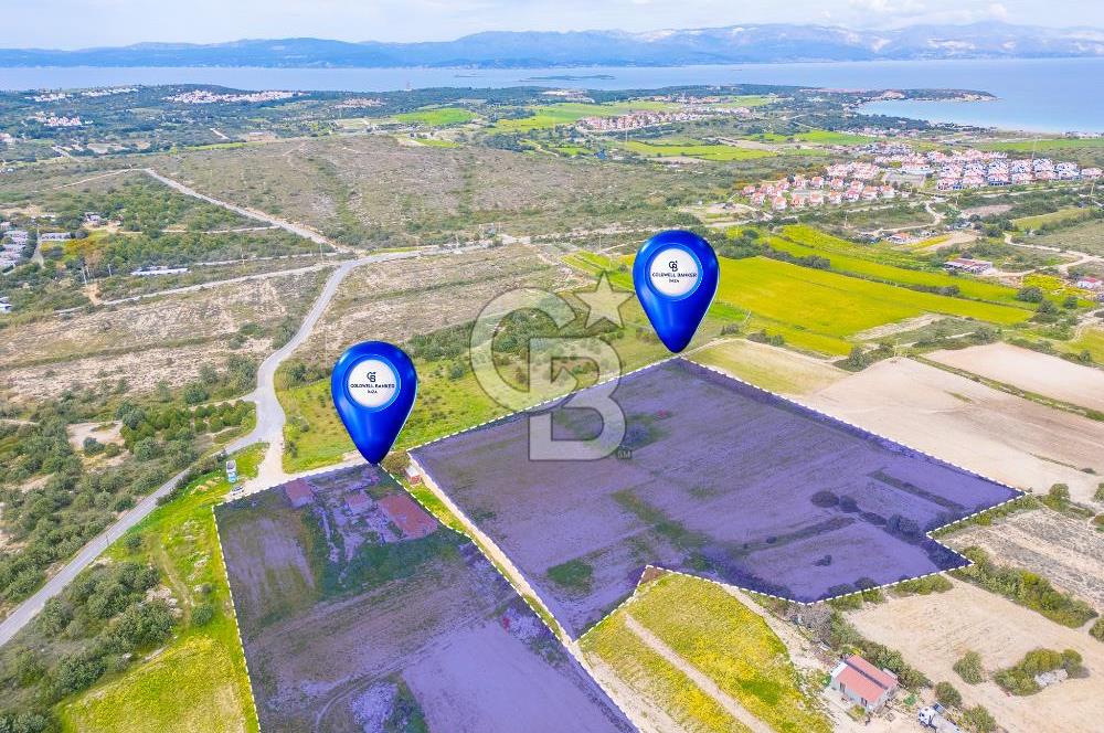 Çeşme Altınkum'da Deniz Manzaralı Tarla