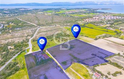 Çeşme Altınkum'da Deniz Manzaralı Tarla