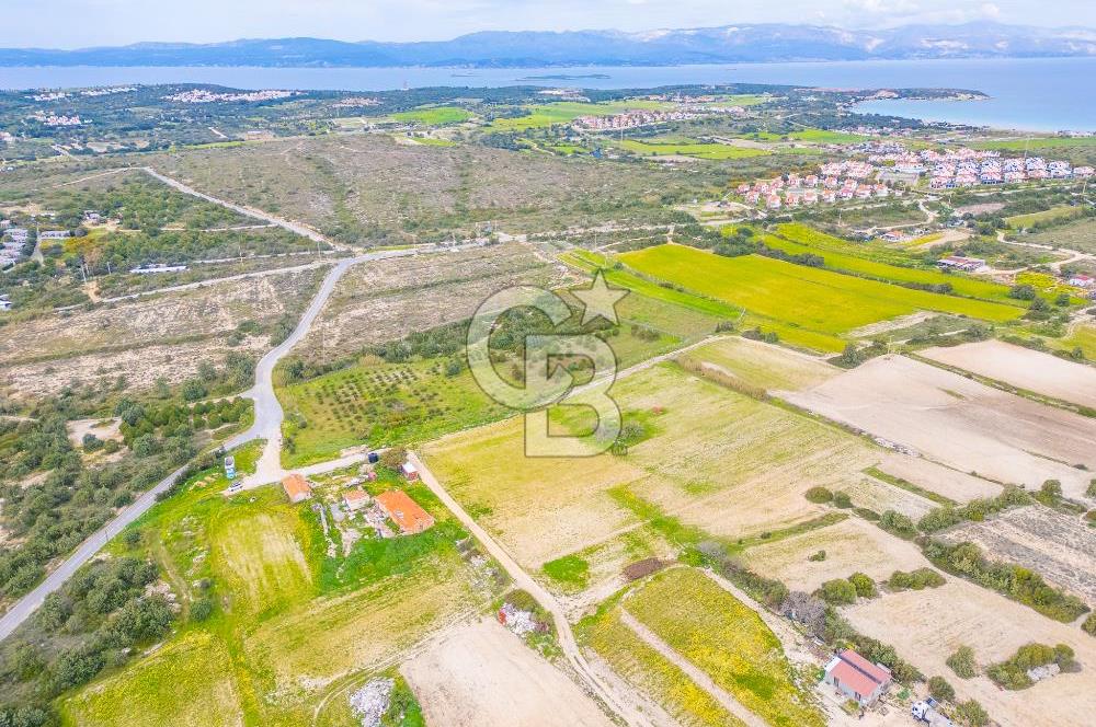 Çeşme Altınkum'da Deniz Manzaralı Tarla