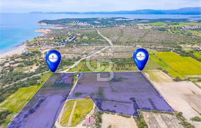 Çeşme Altınkum'da Deniz Manzaralı Tarla