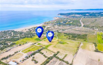 Çeşme Altınkum'da Deniz Manzaralı Tarla