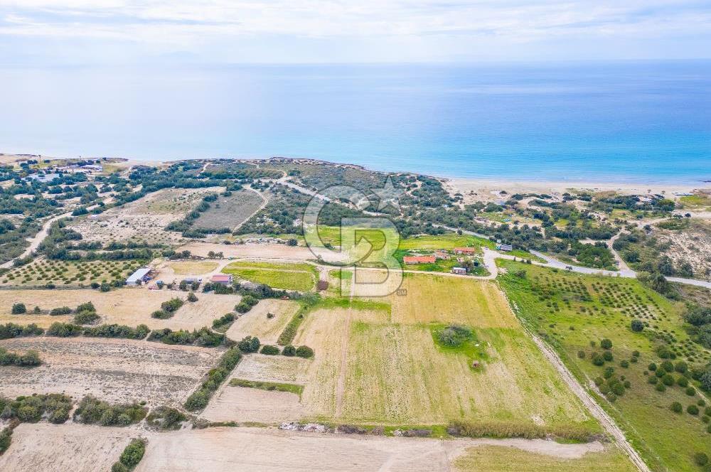 Çeşme Altınkum'da Deniz Manzaralı Tarla