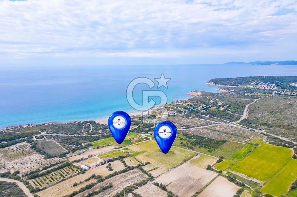 Çeşme Altınkum'da Deniz Manzaralı Tarla