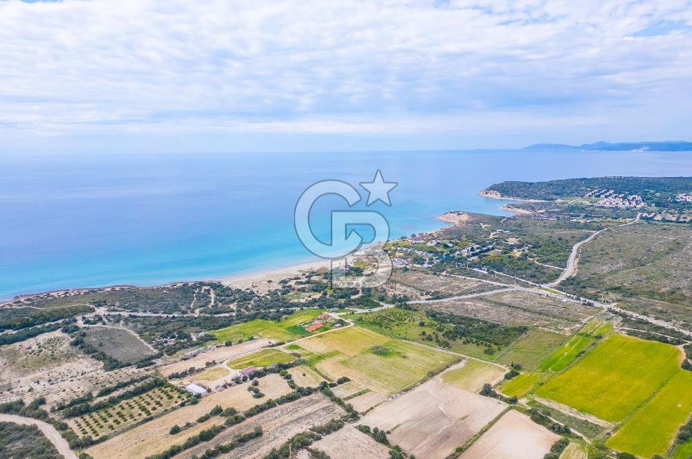 Çeşme Altınkum'da Deniz Manzaralı Tarla