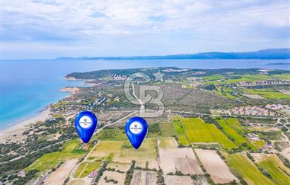 Çeşme Altınkum'da Deniz Manzaralı Tarla