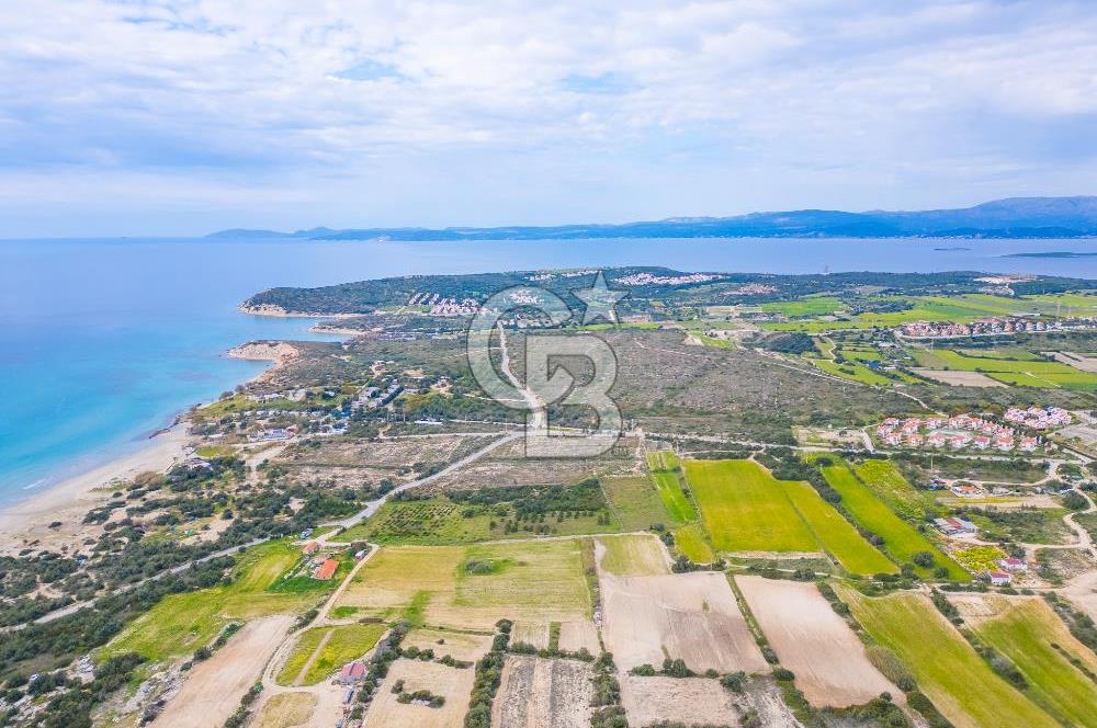 Çeşme Altınkum'da Deniz Manzaralı Tarla