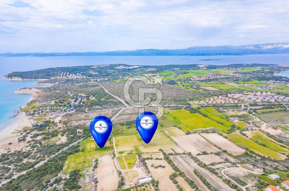 Çeşme Altınkum'da Deniz Manzaralı Tarla