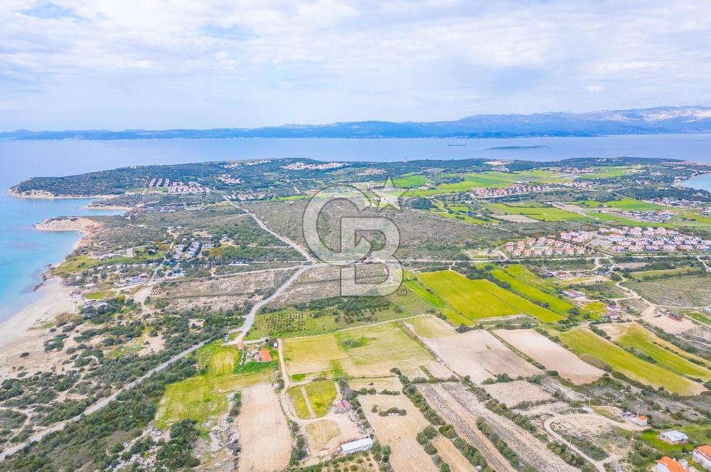 Çeşme Altınkum'da Deniz Manzaralı Tarla