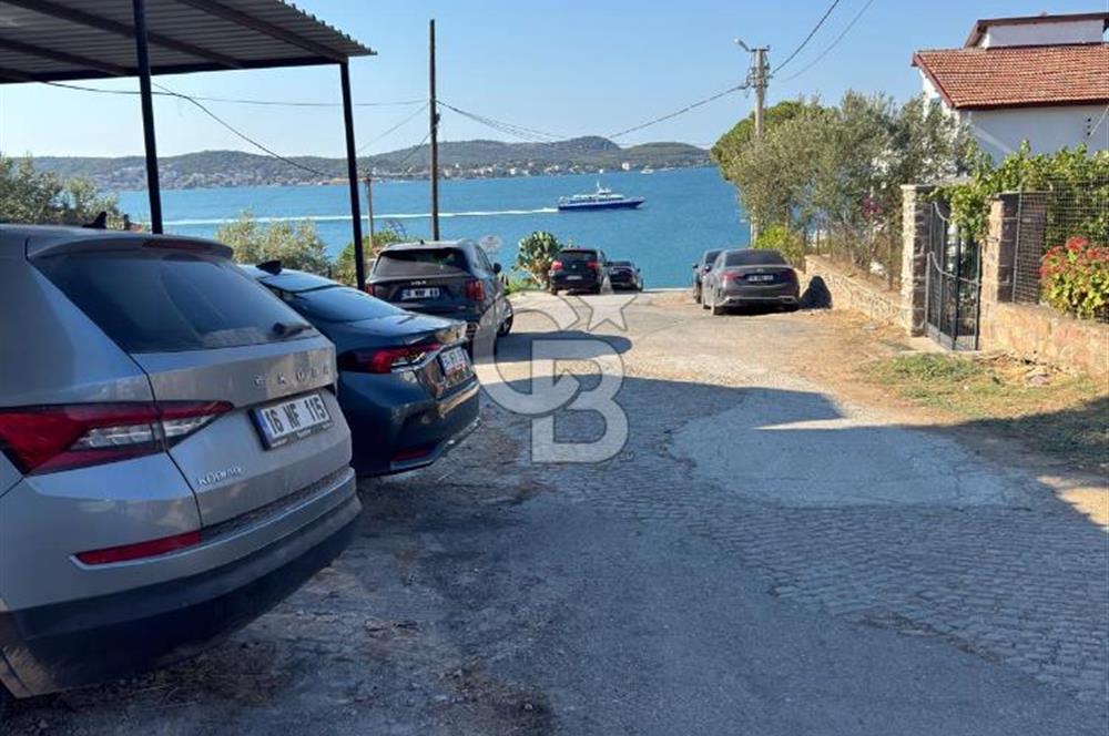 Ayvalık Cunda Adasında Full Deniz Manzaralı Satılık Lüks Villa