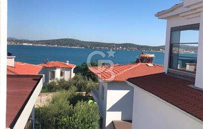 Ayvalık Cunda Adasında Full Deniz Manzaralı Satılık Lüks Villa