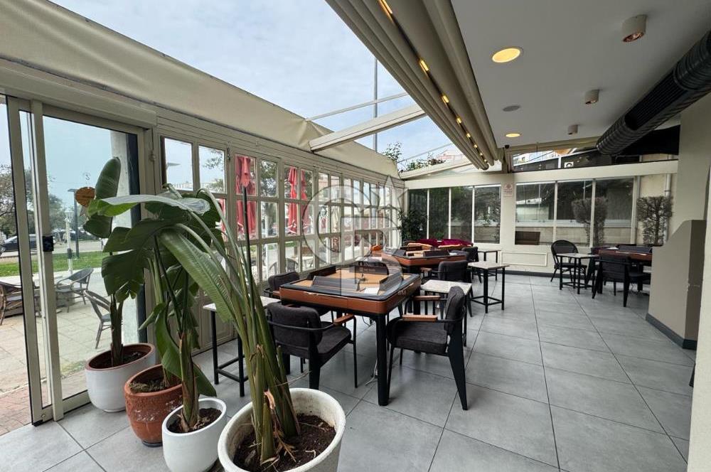 ALİAĞA ZEYTİNLİ PARK CAFELER SOKAĞINDA DEVREN KİRALIK CAFE