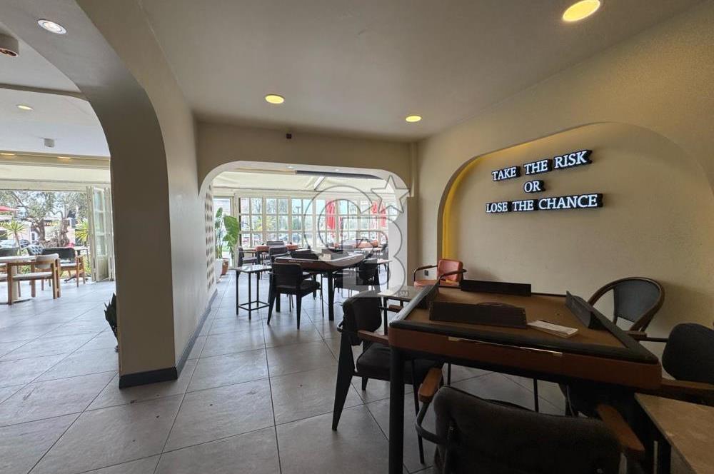 ALİAĞA ZEYTİNLİ PARK CAFELER SOKAĞINDA DEVREN KİRALIK CAFE