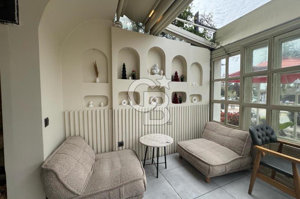 ALİAĞA ZEYTİNLİ PARK CAFELER SOKAĞINDA DEVREN KİRALIK CAFE