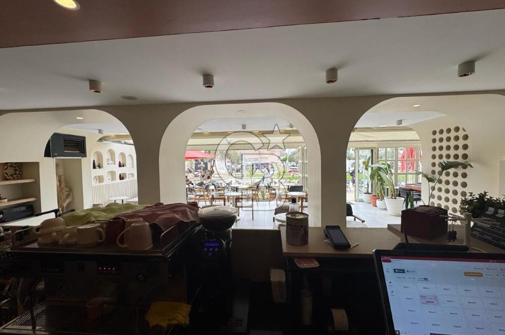 ALİAĞA ZEYTİNLİ PARK CAFELER SOKAĞINDA DEVREN KİRALIK CAFE