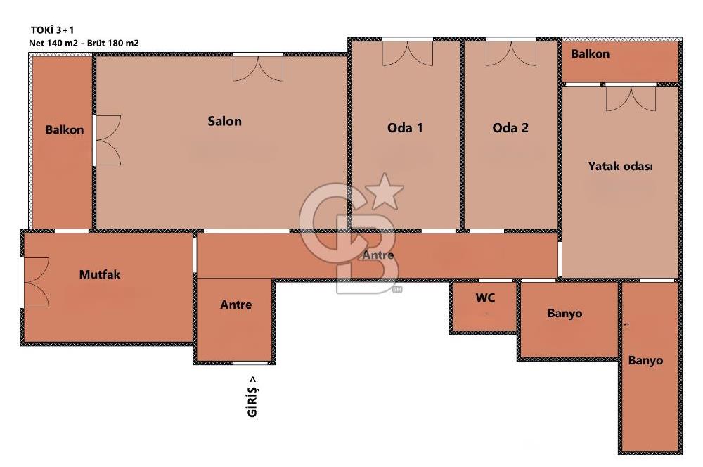 CB LİKA'DAN YENİCUMA TOKİ'DE SATILIK 3+1 DAİRE