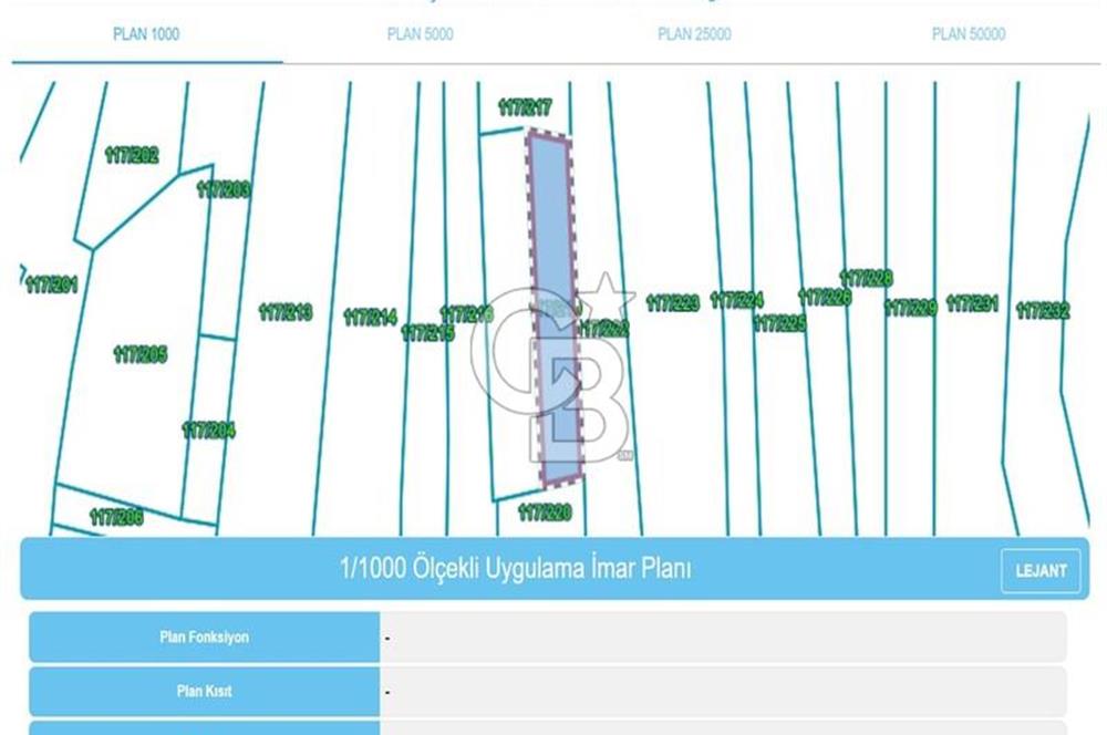 KANDIRA DALCA'DA SATILIK 950 M2 YATIRIMLIK FIRSAT ARAZİ