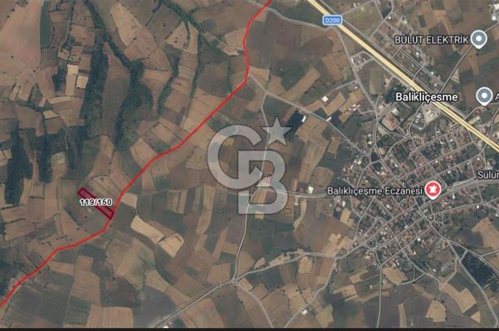 ÇANAKKALE BİGA ÇINARDERE'DE YOLA CEPHELİ SATILIK 6562 M2 TARLA