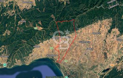 GELİBOLU ŞADILLI (SAROS KÖRFEZİ) KÖY YOLUNA CEPHE DENİZ MANZARALI SATILIK CAZİP TARLA