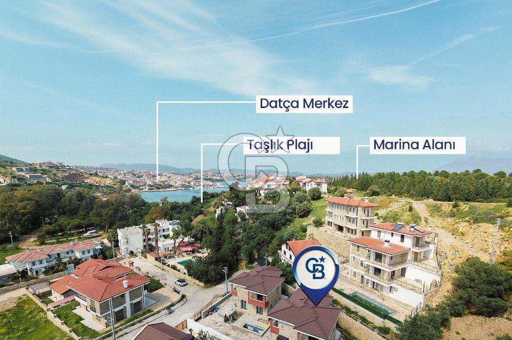 Datça Merkez'de Denize Yürüme Mesafesinde 3+1 Müstakil Villa