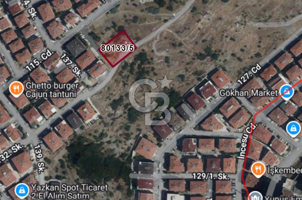 Çankaya Zafertepe'de 97m² Konut Arsası, Köşe Parsel, Emsal 1.50