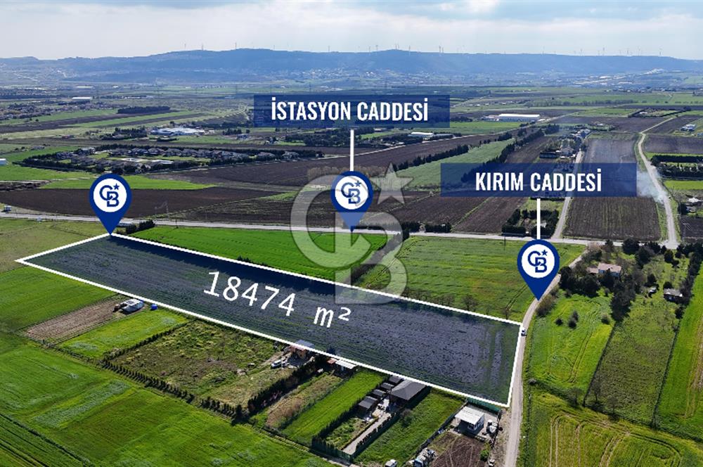 SATILIK ÜNİVESTİSE PROJESİNE KOMŞU YATIRIMLIK 18.474 M2 ARSA