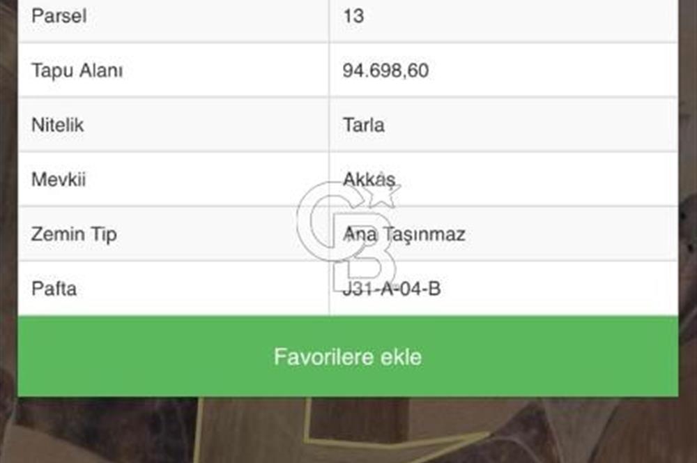 Kırşehir Kaman Gökeşme’de 161.814 m² Toplu Satılık Tarla 