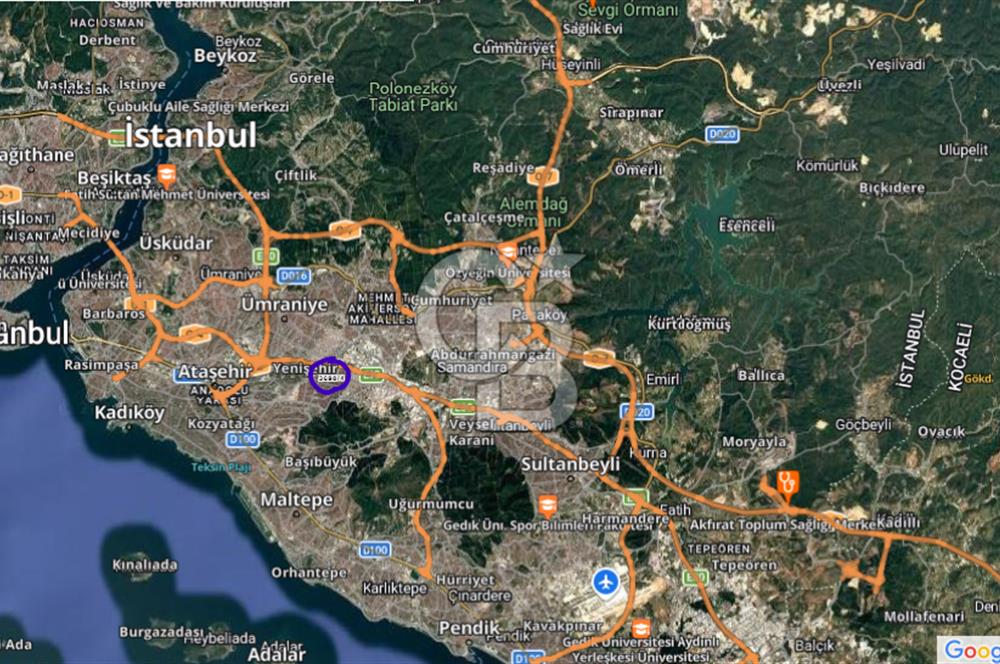 ATAŞEHİR MİMAR SİNAN, 187M2 MÜSTAKİL, YOLA CEPHE FIRSAT ARSA