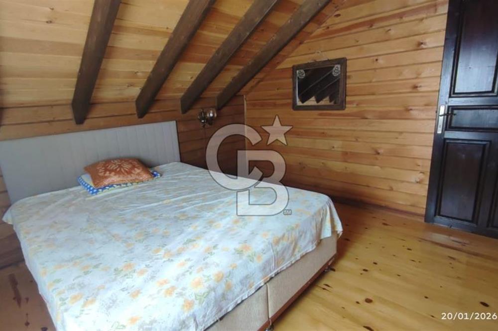 TEMELLİ OLUKPINAR BOTANİKKÖY SATILIK (4+2) AHŞAP VİLLA