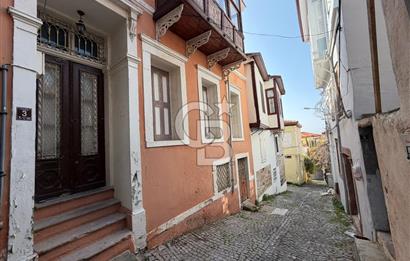 Ayvalık İsmetpaşa Teraslı Deniz Manzaralı Rum Taş Ev