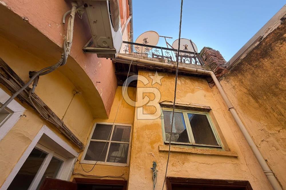 Ayvalık İsmetpaşa Teraslı Deniz Manzaralı Rum Taş Ev