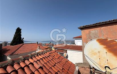 Ayvalık İsmetpaşa Teraslı Deniz Manzaralı Rum Taş Ev