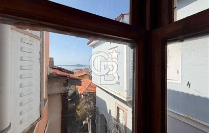 Ayvalık İsmetpaşa Teraslı Deniz Manzaralı Rum Taş Ev