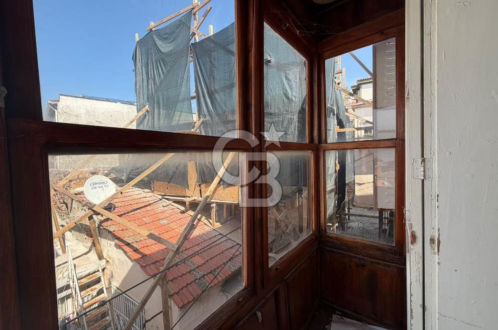 Ayvalık İsmetpaşa Teraslı Deniz Manzaralı Rum Taş Ev