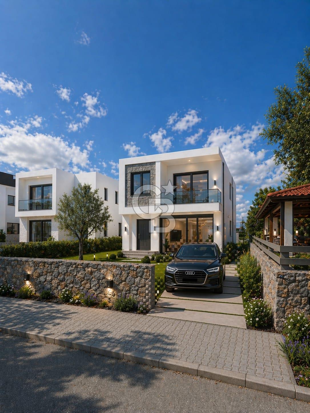 Gönyeli Bölgesinde 440m2 Arsa Üzerinde Satılık Lüks Villa !!!