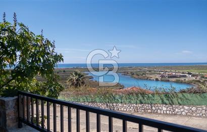 DALAMAN ESKADA DENİZ VE GÖL MANZARALI SATILIK LÜKS VİLLA