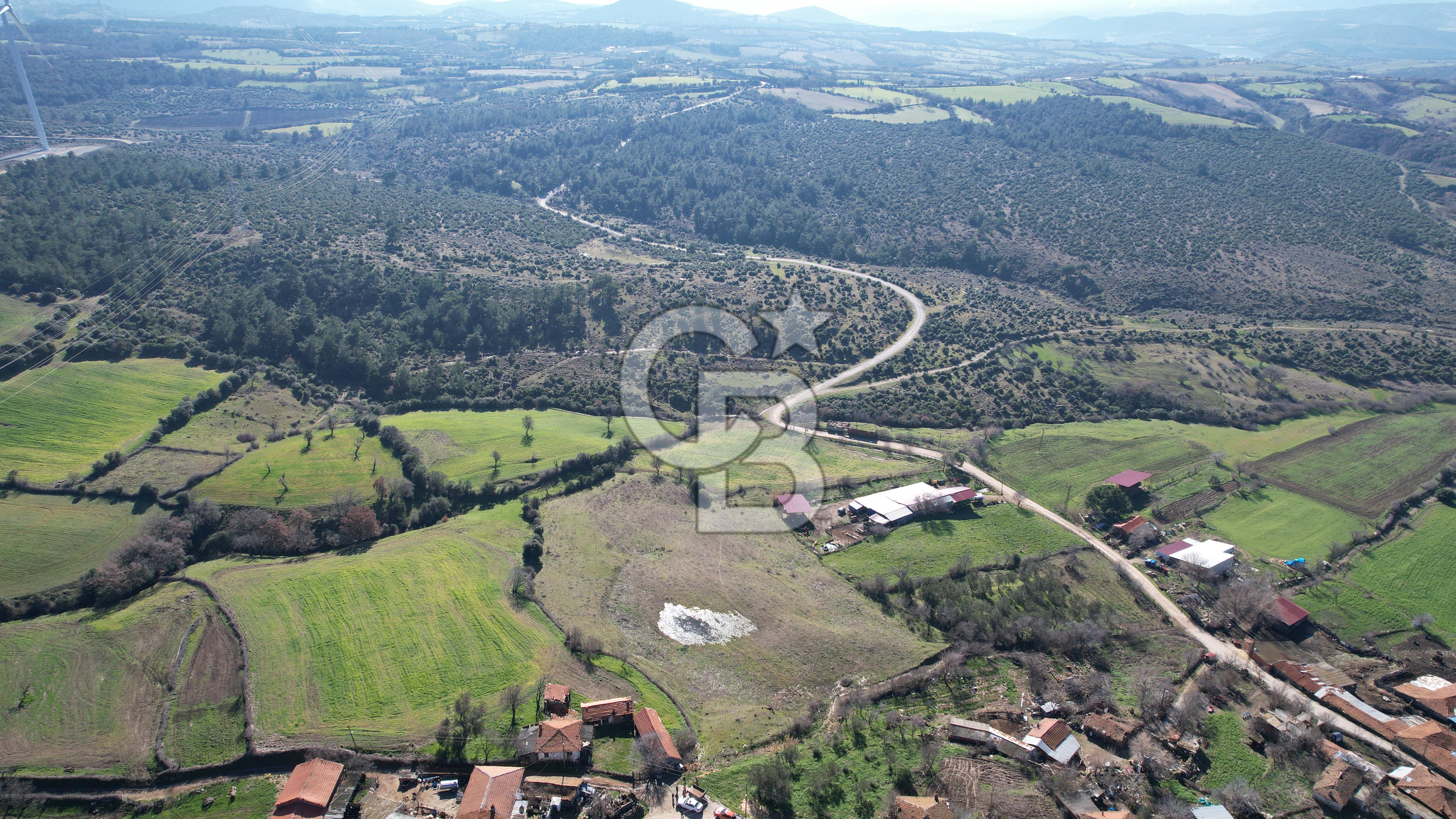 Çanakkale Bayramiç Yeniceköy Satılık Arsa 7630 M2 İmarlı