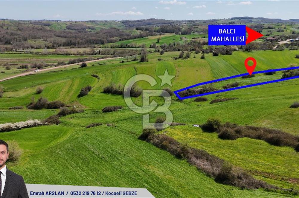 Kandıra Balcı da Ana yola Yakın Satılık Tek Tapu 270 m² Tarla