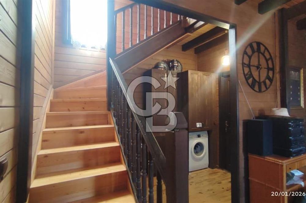 TEMELLİ OLUKPINAR BOTANİKKÖY SATILIK (4+2) AHŞAP VİLLA