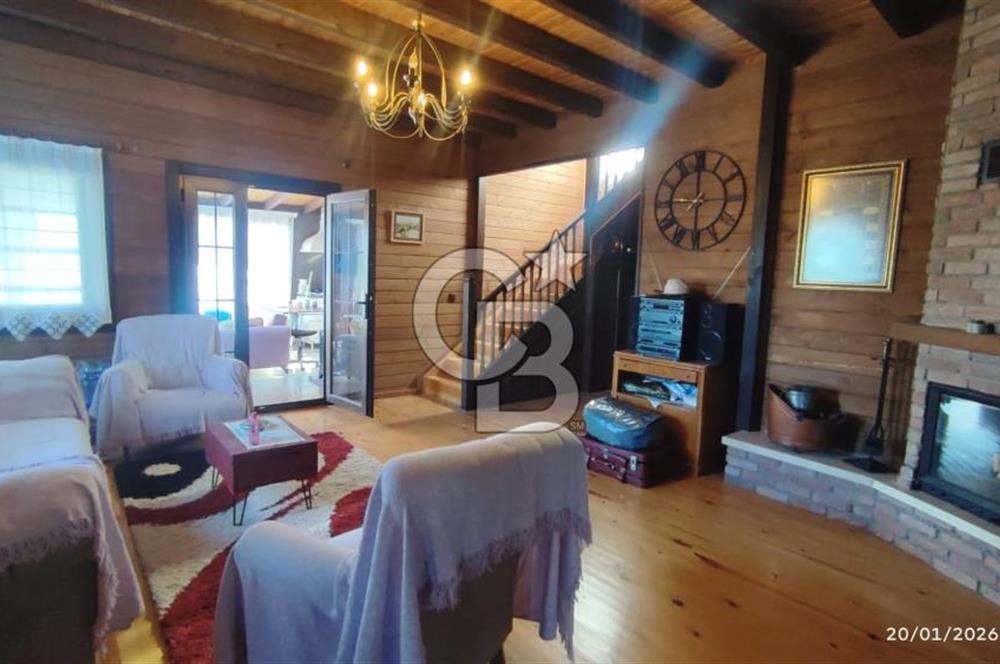 TEMELLİ OLUKPINAR BOTANİKKÖY SATILIK (4+2) AHŞAP VİLLA