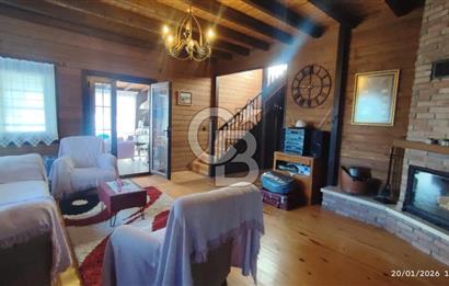 TEMELLİ OLUKPINAR BOTANİKKÖY SATILIK (4+2) AHŞAP VİLLA