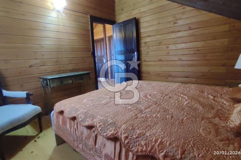 TEMELLİ OLUKPINAR BOTANİKKÖY SATILIK (4+2) AHŞAP VİLLA