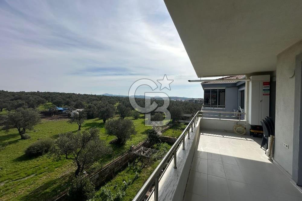 Ayvalık 150 Evler'de Kapanmaz Manzaralı Fırsat 3+1